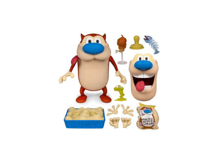 Ren & Stimpy: Stimpy Deluxe Actionfigur