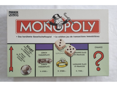 Monopoly von Parker aus dem Jahre 1996