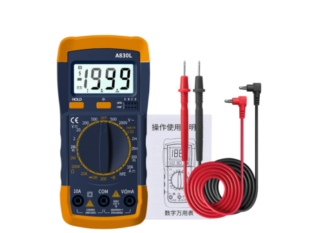 Digital-Multimeter LCD Amperemeter